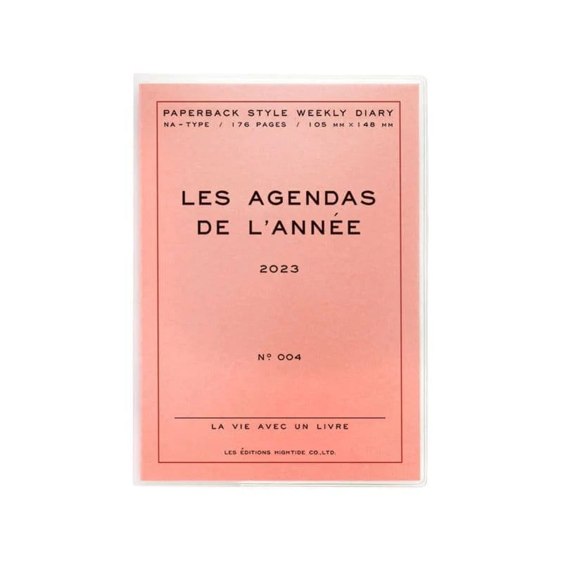 PINK HIGHTIDE DIARY 2023 'LES AGENDA DE ANNEE'