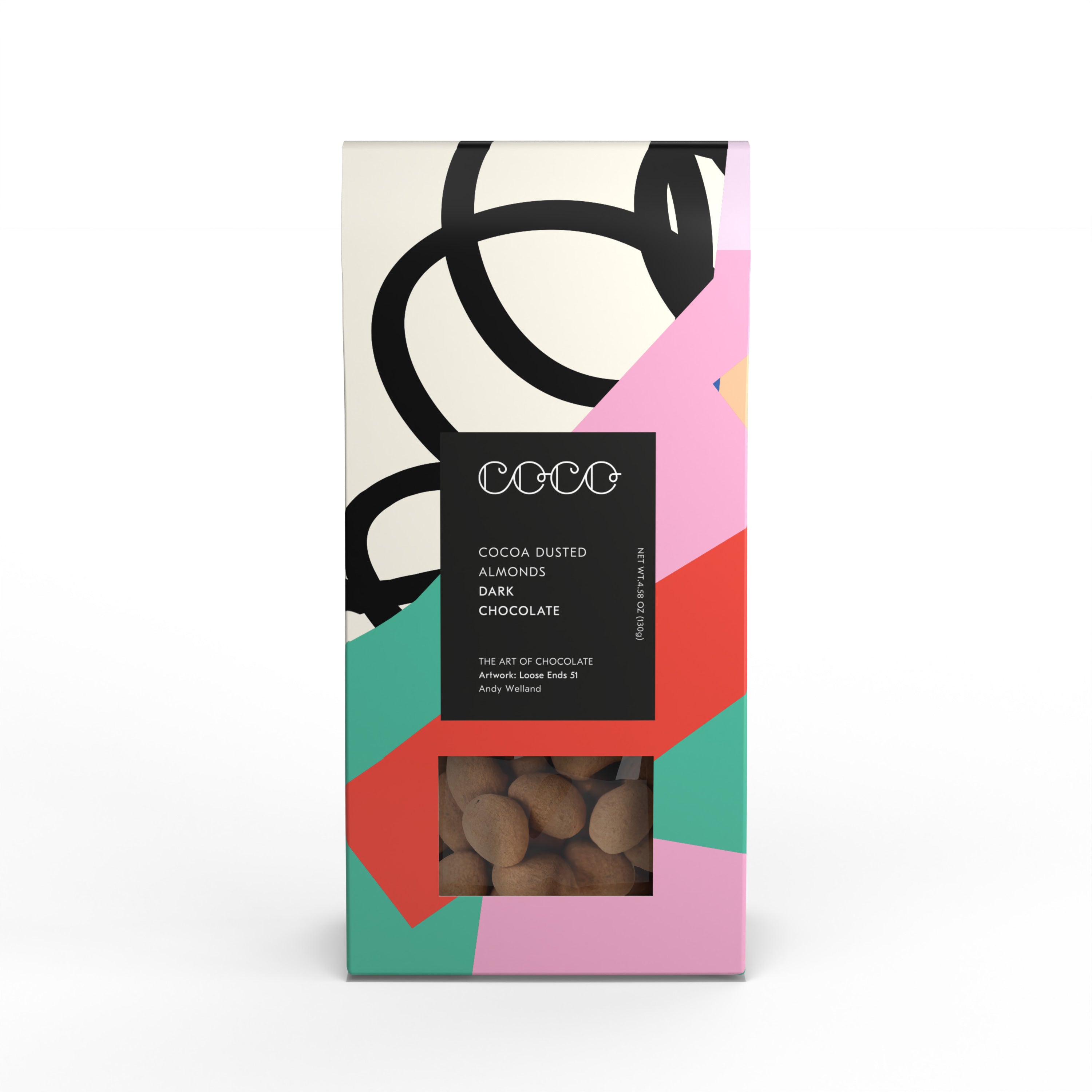 COCOA DUSTED ALMONDS