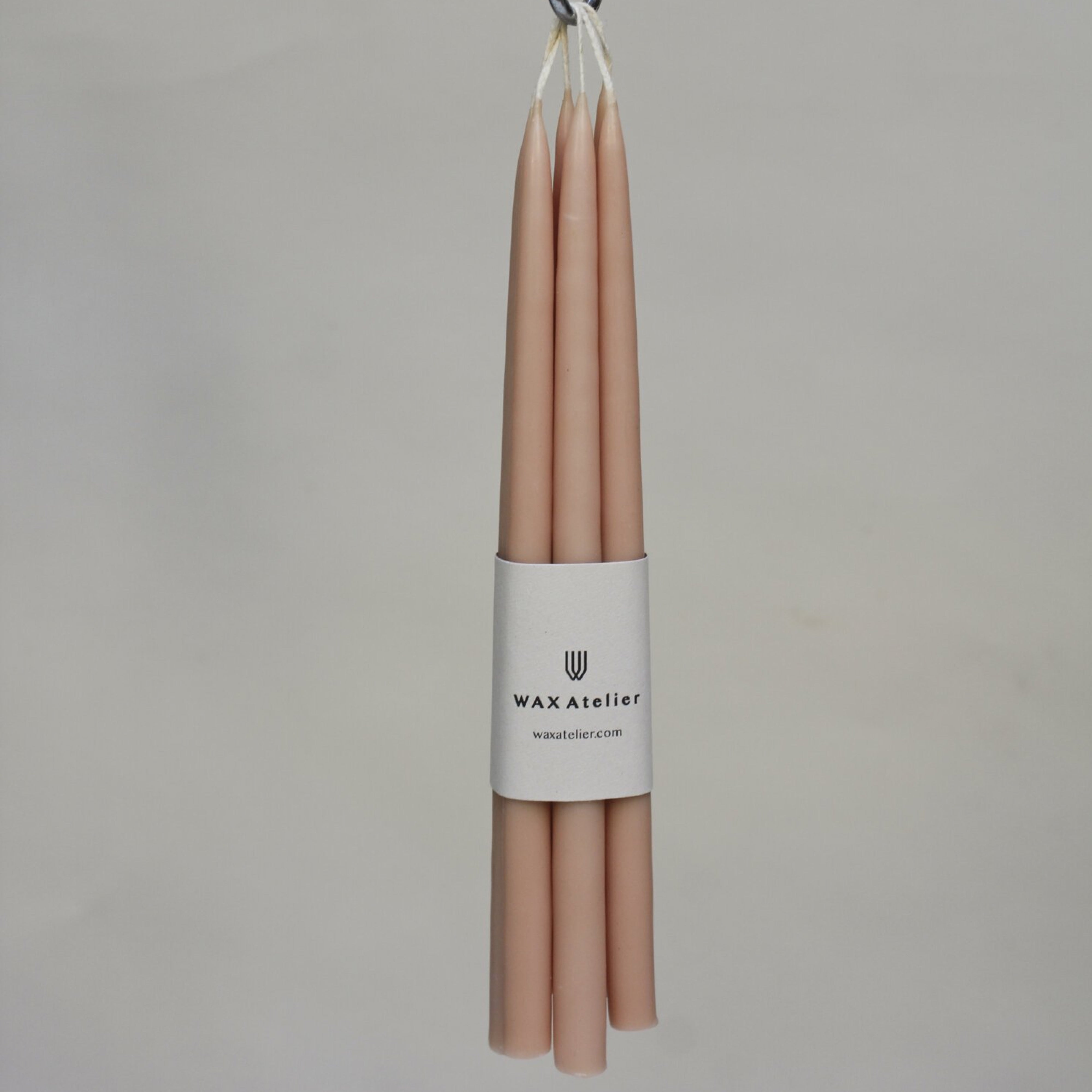 6 TAPERED CANDLES - PINK BLOSSOM
