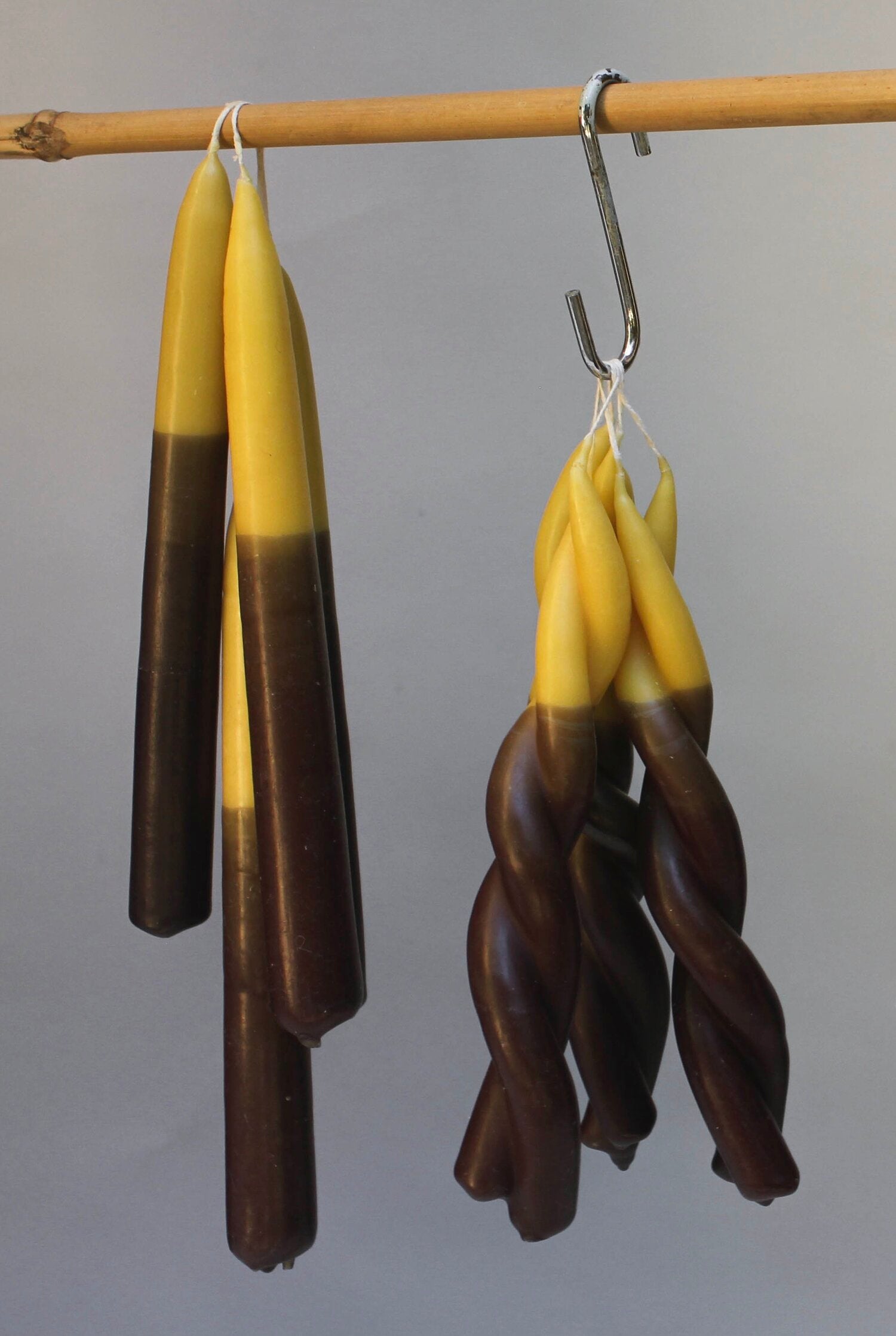 TWISTED SCENTED CANDLE - DOUBLE DIPPED