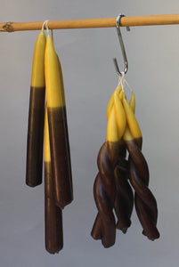 TWISTED SCENTED CANDLE - DOUBLE DIPPED