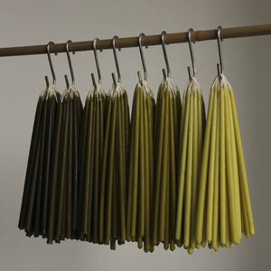 8 CELEBRATION CANDLES - GREEN TEA