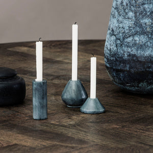 SOAPSTONE CANDLESTICK HOLDER