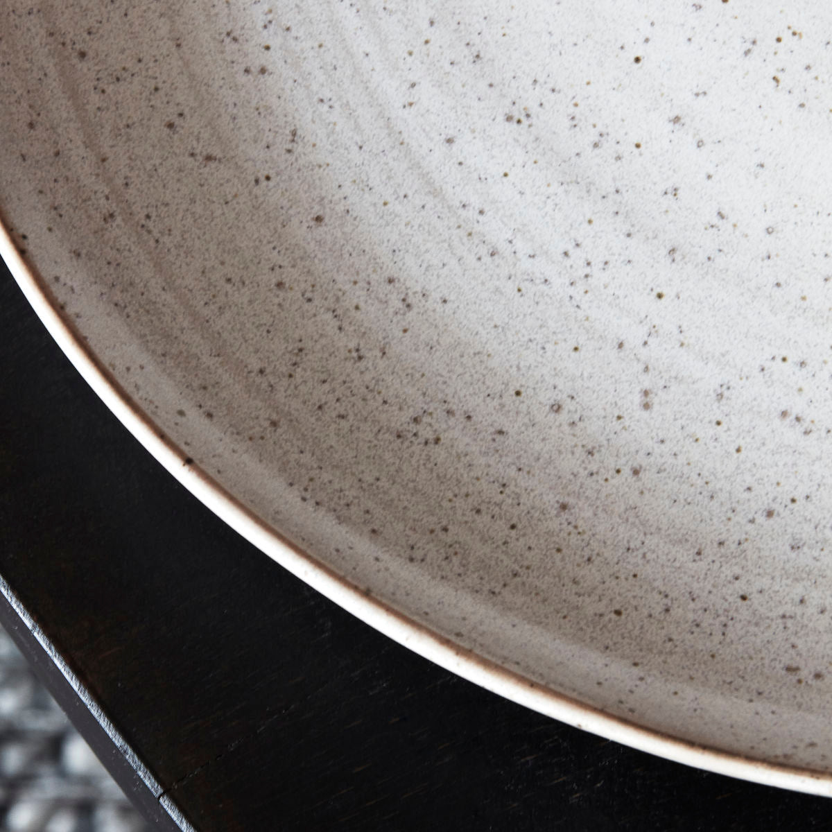'PION' LARGE SPECKLED DINNER PLATE