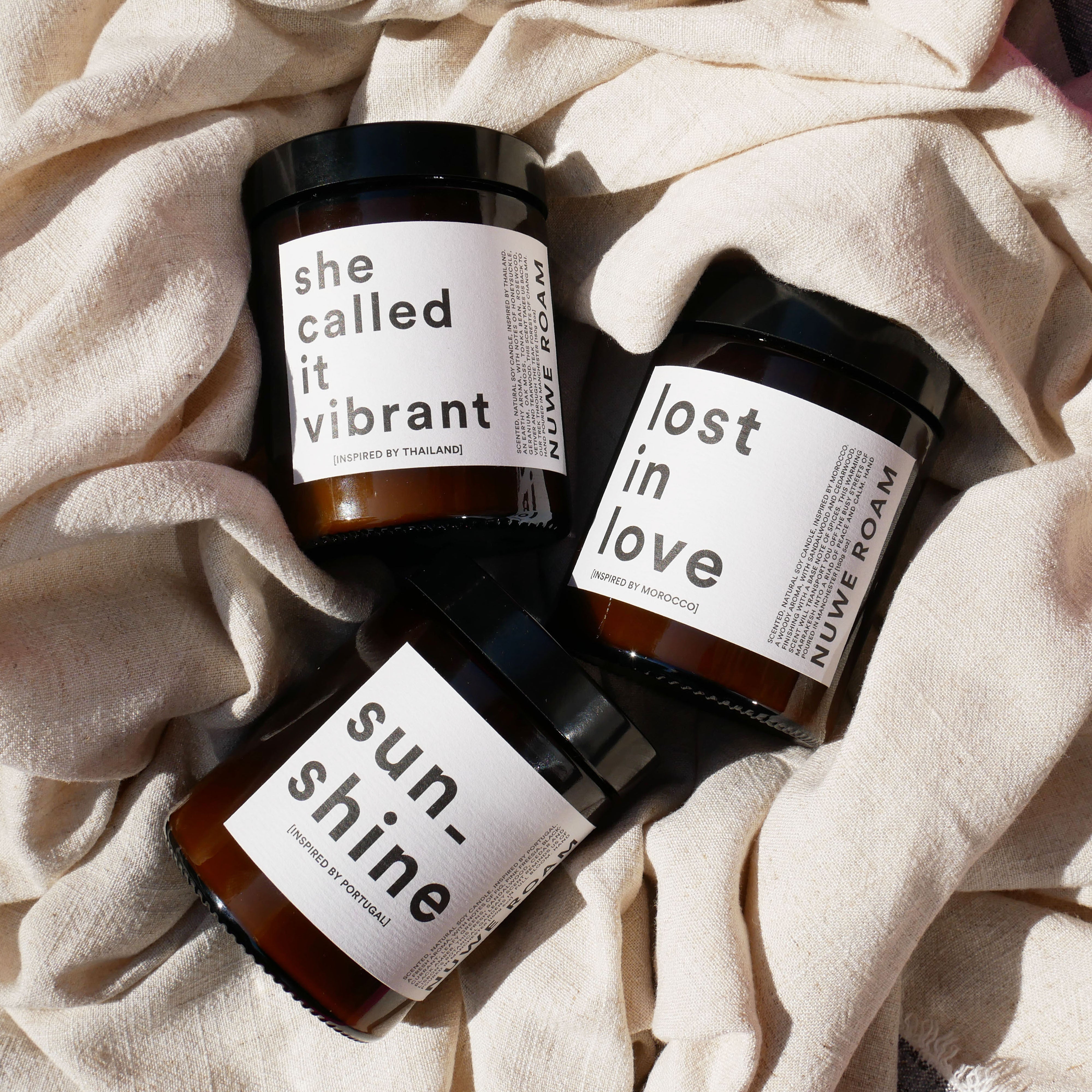 'LOST IN LOVE' SANDALWOOD SCENTED CANDLE