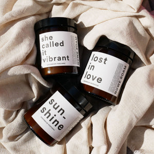 'LOST IN LOVE' SANDALWOOD SCENTED CANDLE