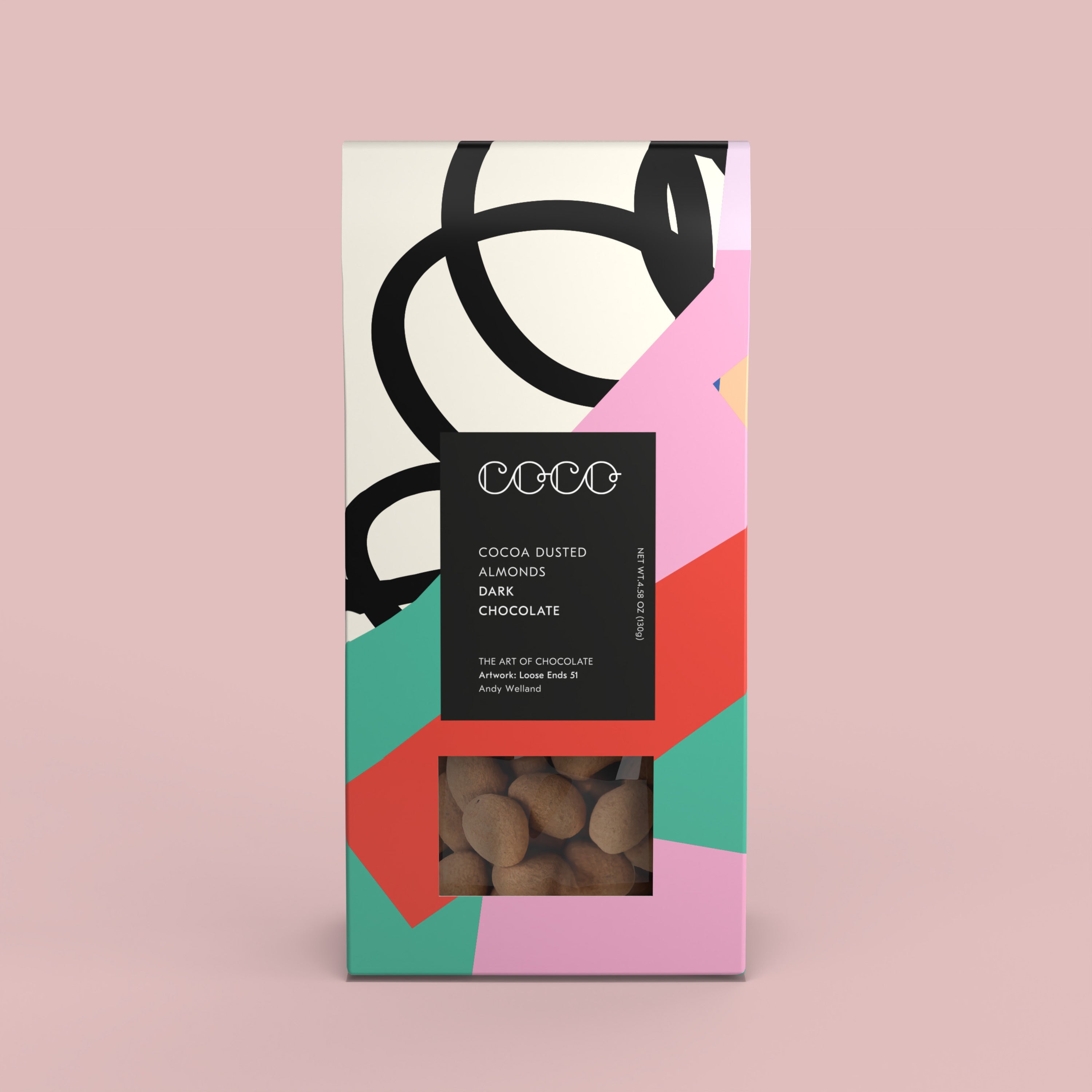 COCOA DUSTED ALMONDS
