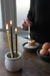 8 CELEBRATION CANDLES - GREEN TEA