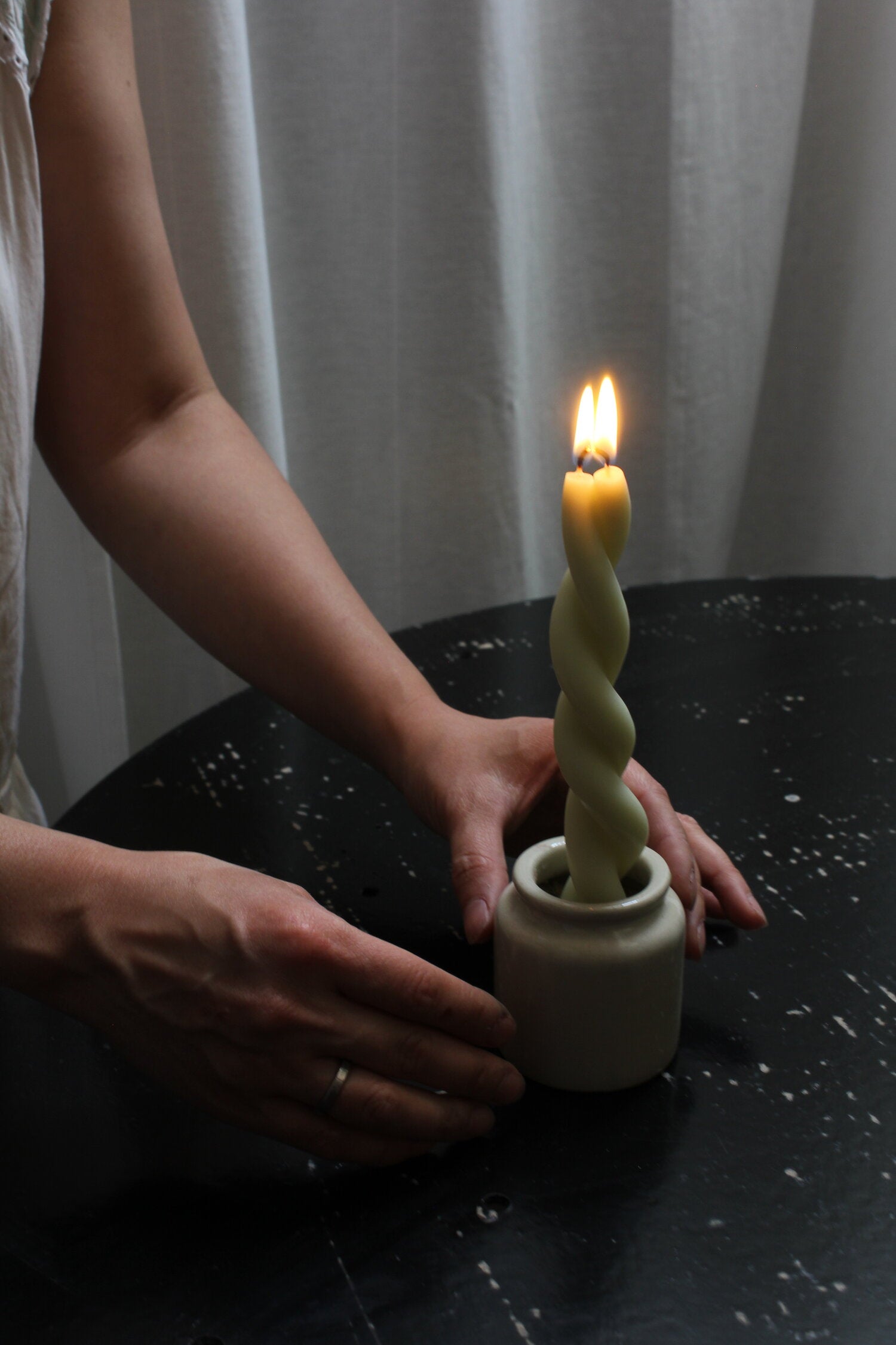 TWISTED SCENTED CANDLE - MOTHERS MILK