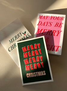 MIXED PACK OF 6 CHRISTMAS CARDS