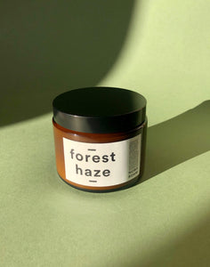 'FOREST HAZE' PINE & BERGAMOT SCENTED CANDLE