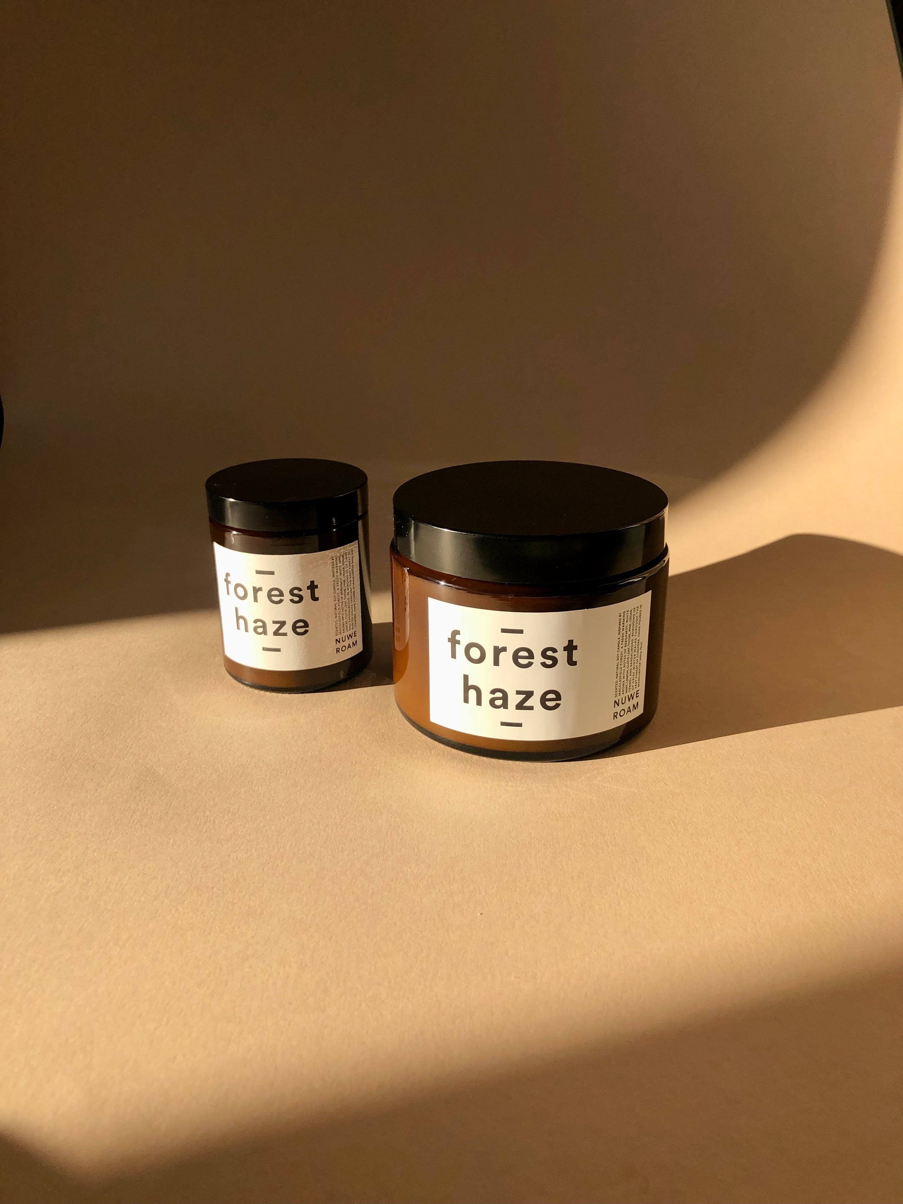'FOREST HAZE' PINE & BERGAMOT SCENTED CANDLE