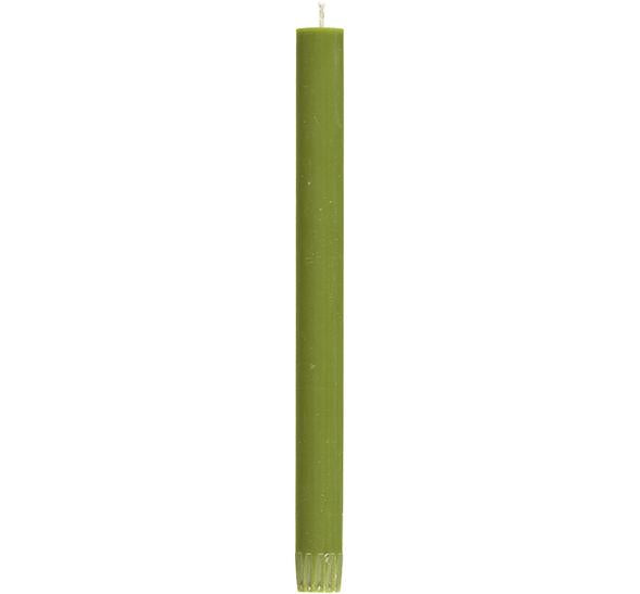 OLIVE GREEN ECO DINNER CANDLES