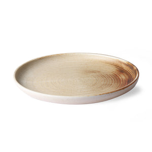 CERAMIC RUSTIC DINNER PLATE