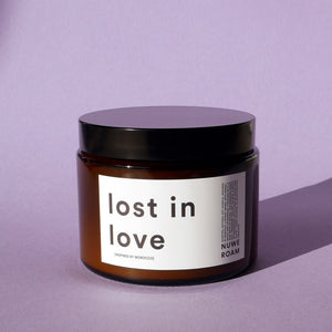 'LOST IN LOVE' SANDALWOOD SCENTED LARGE CANDLE