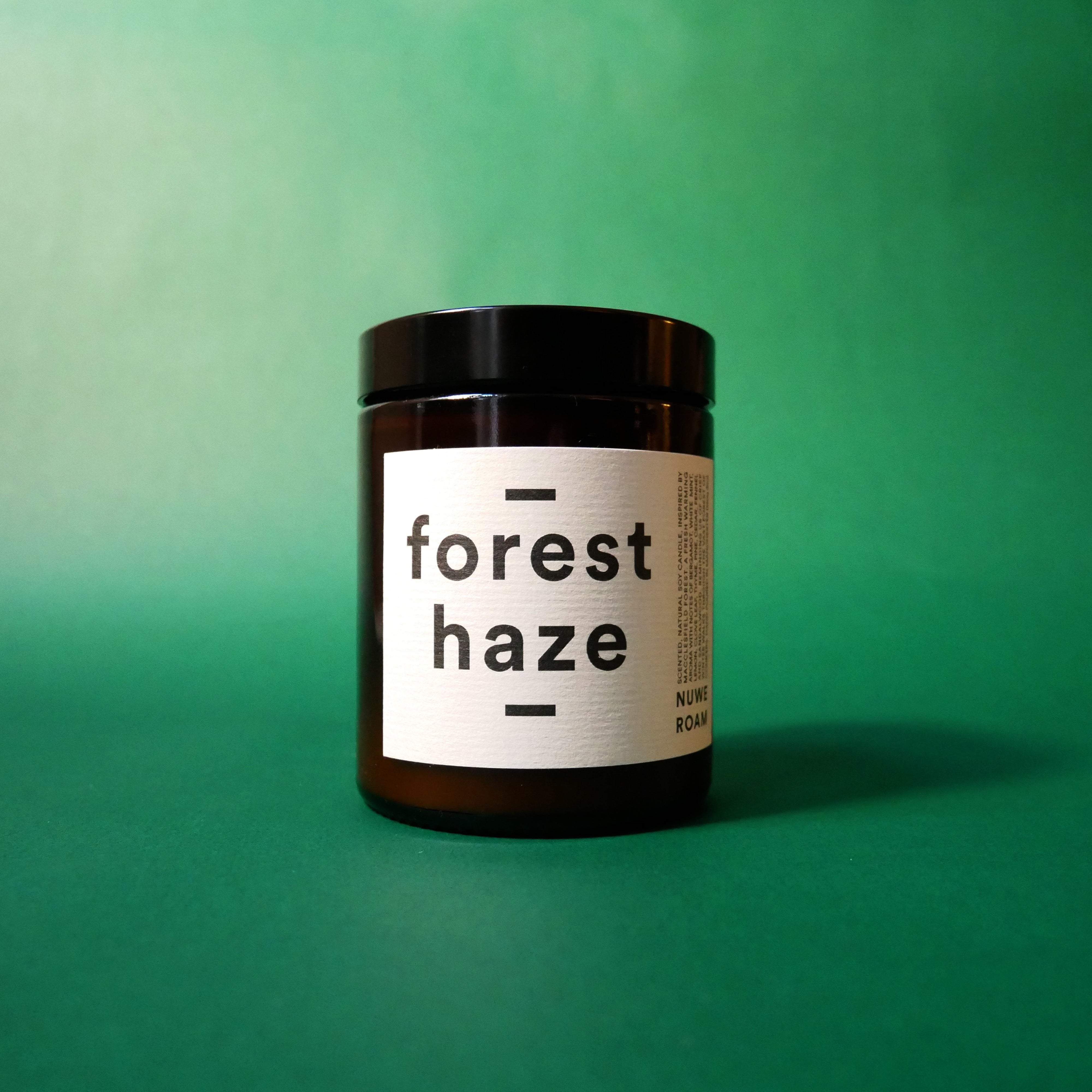 'FOREST HAZE' PINE & BERGAMOT SCENTED CANDLE