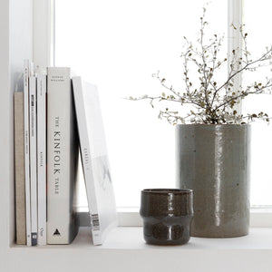 'LAKE' SPECKLED GREEN MUG