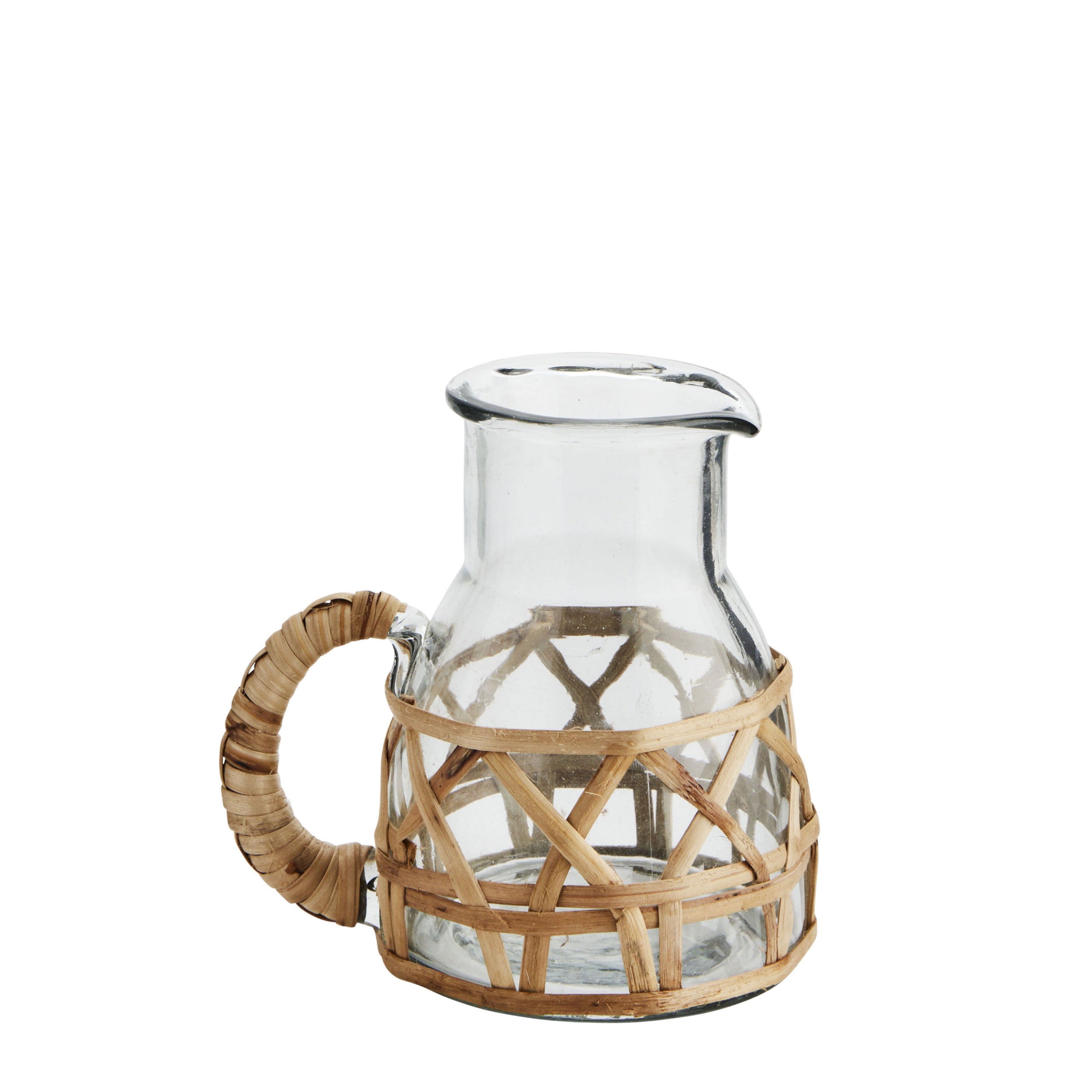 SMALL BAMBOO WICKER CARAFE
