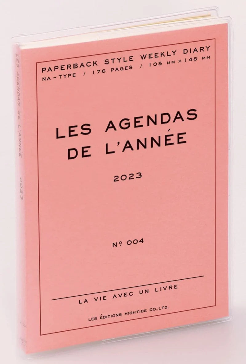 PINK HIGHTIDE DIARY 2023 'LES AGENDA DE ANNEE'