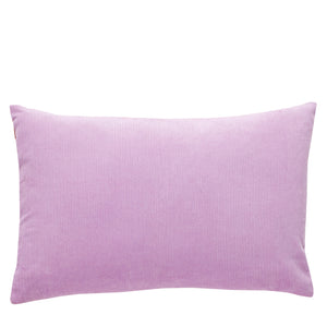 CONTRAST COLOUR CORDUROY CUSHION