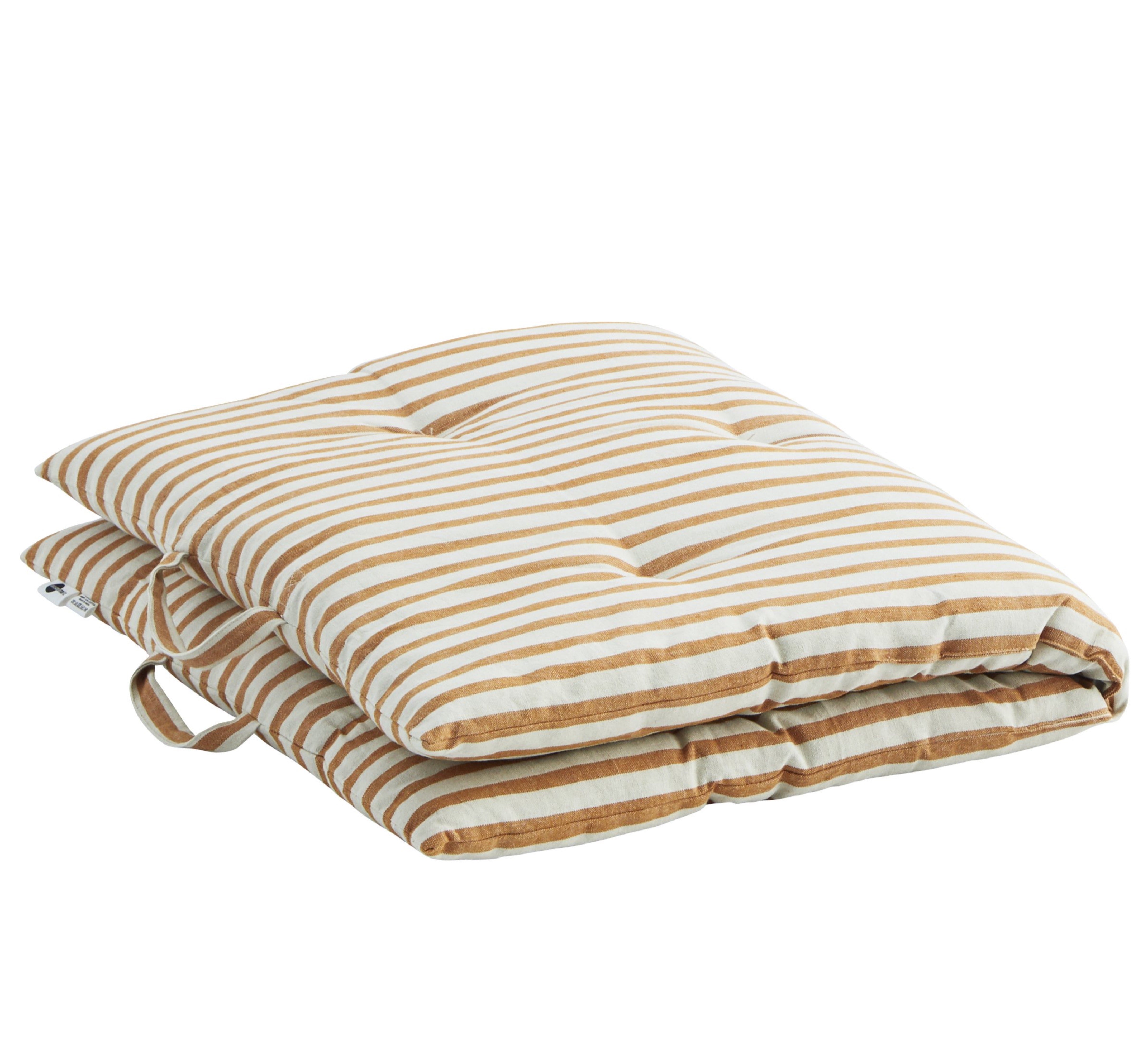 STRIPED COTTON MATTRESS CUSHION