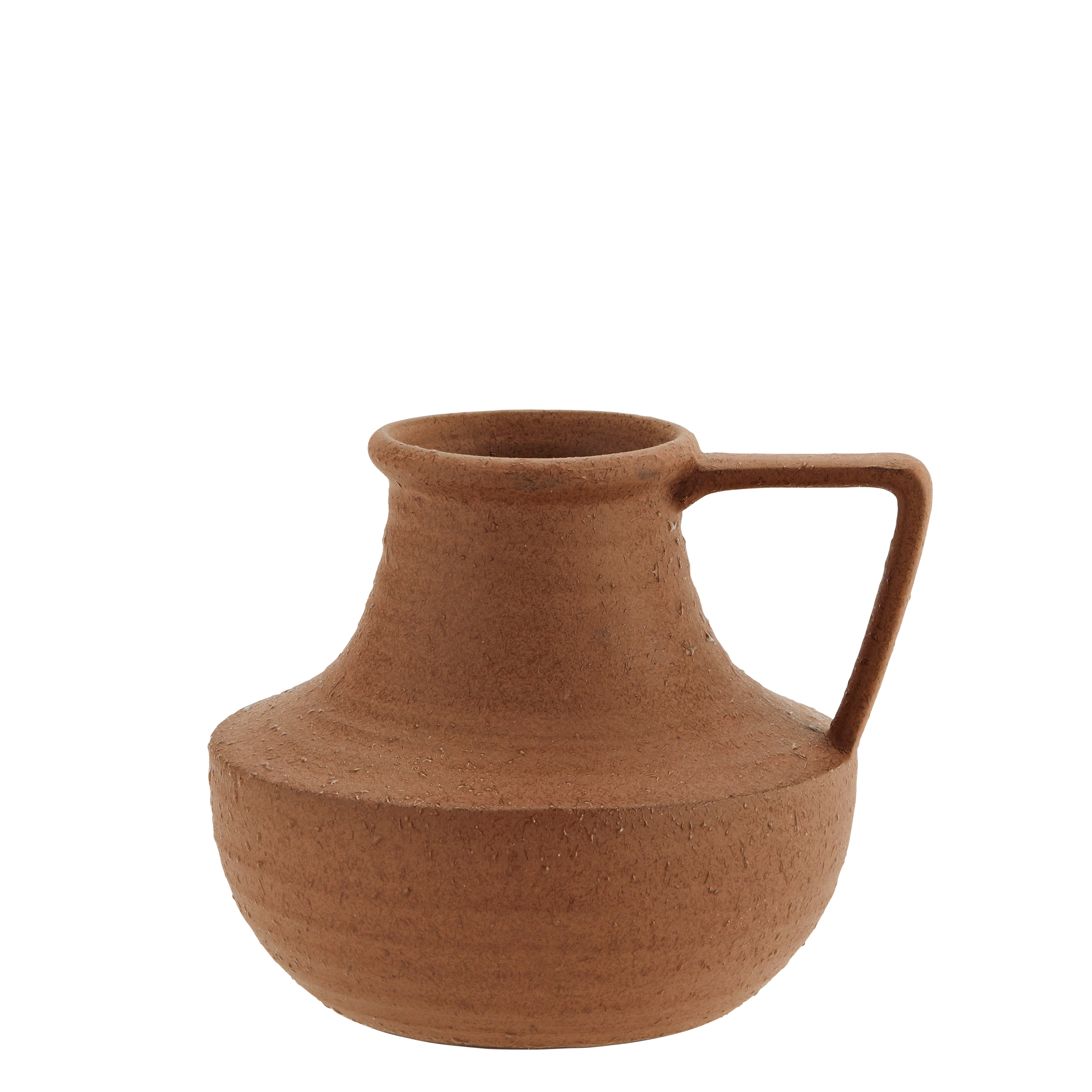 TERRACOTTA STONEWARE VASE