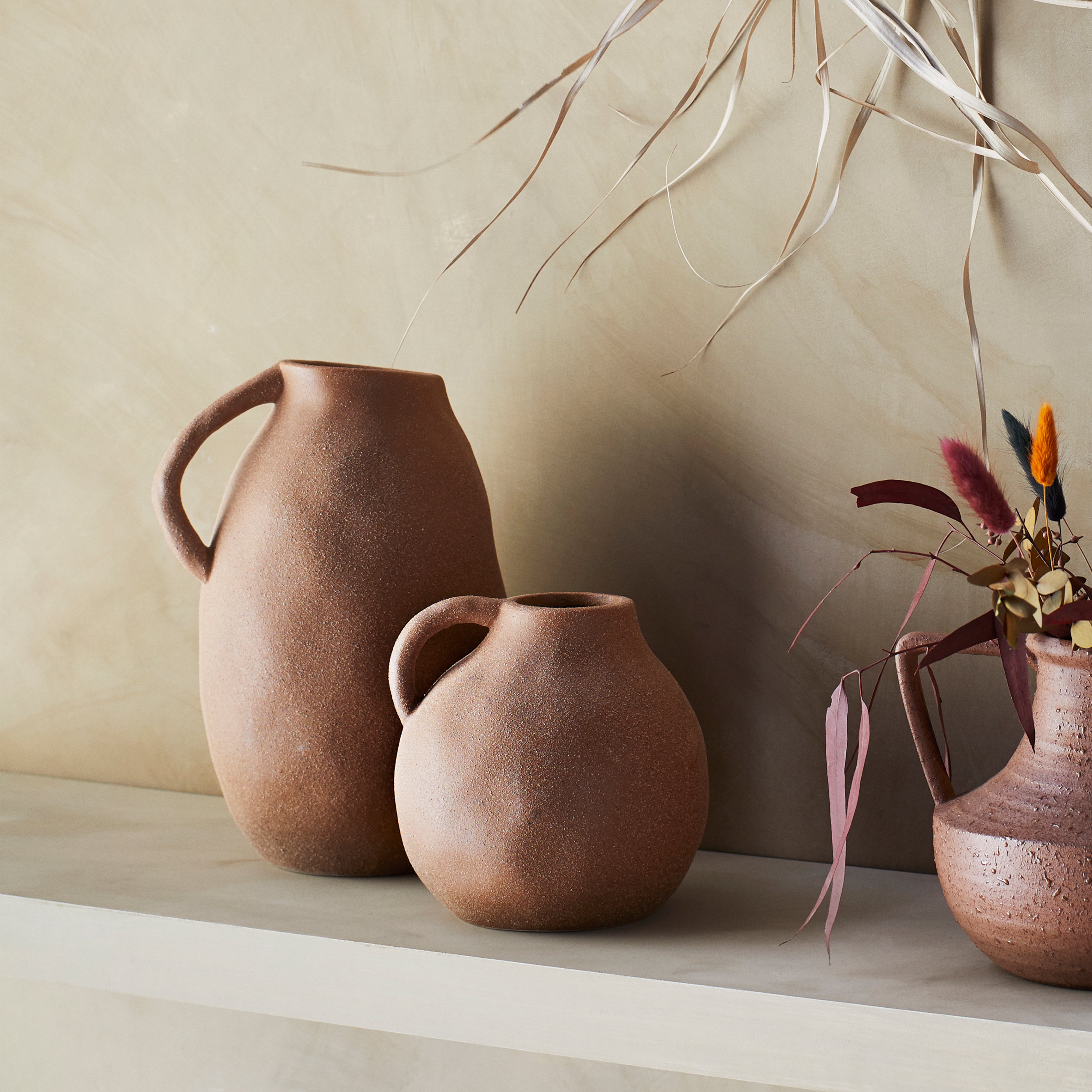 ORGANIC STONEWARE VASE